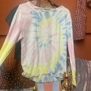 Tie Dye thin sweatshirt.